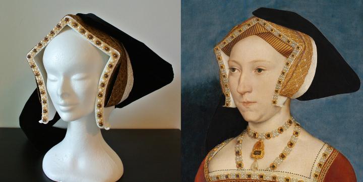 English gable hood - tudorovský čepec