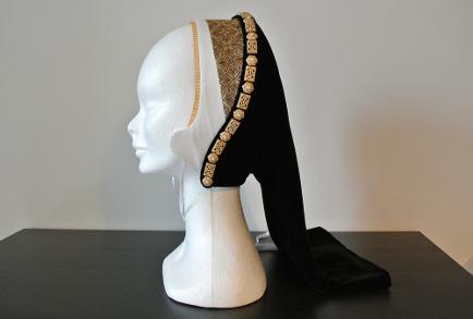 Renesanční čepec - French Hood