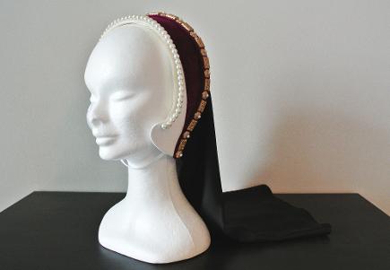 Renesanční čepec - French Hood